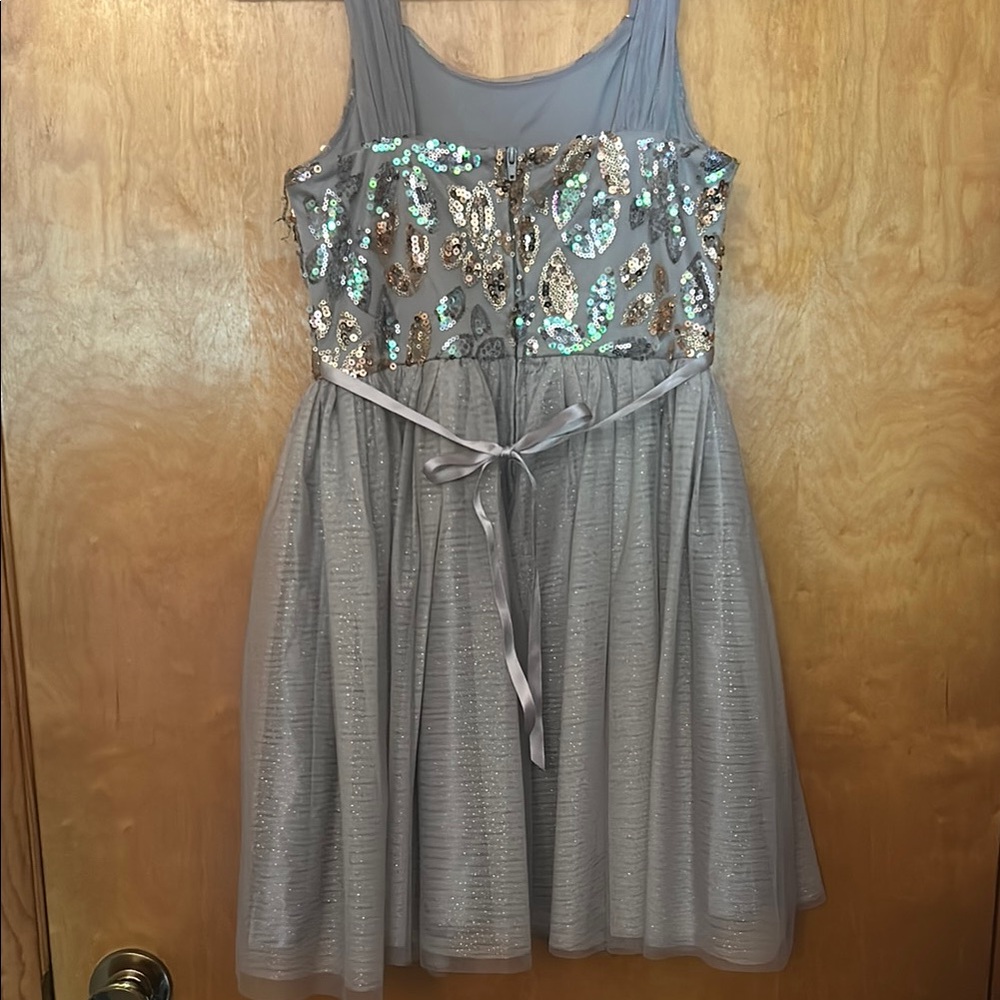 Sparkling Sequin Tulle Dress Gown Party Dress Girls Kids 10 - Picture 6 of 9